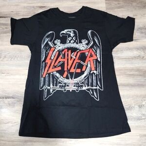 Slayer Black Eagle Tee Large - New Without Tags